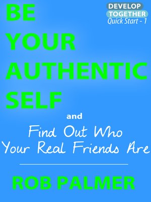 cover image of Be Your Authentic Self